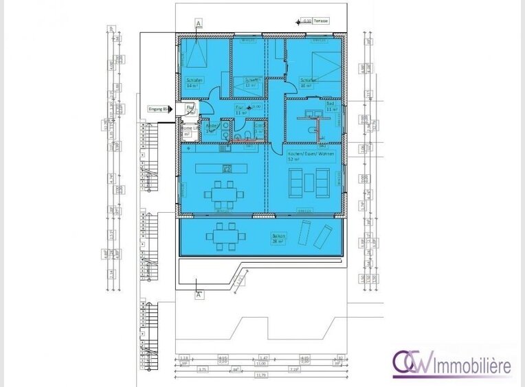 Penthouse à vendre 6 Pièces à Echternacherbrück-Fölkenbach - Réf. 6632040