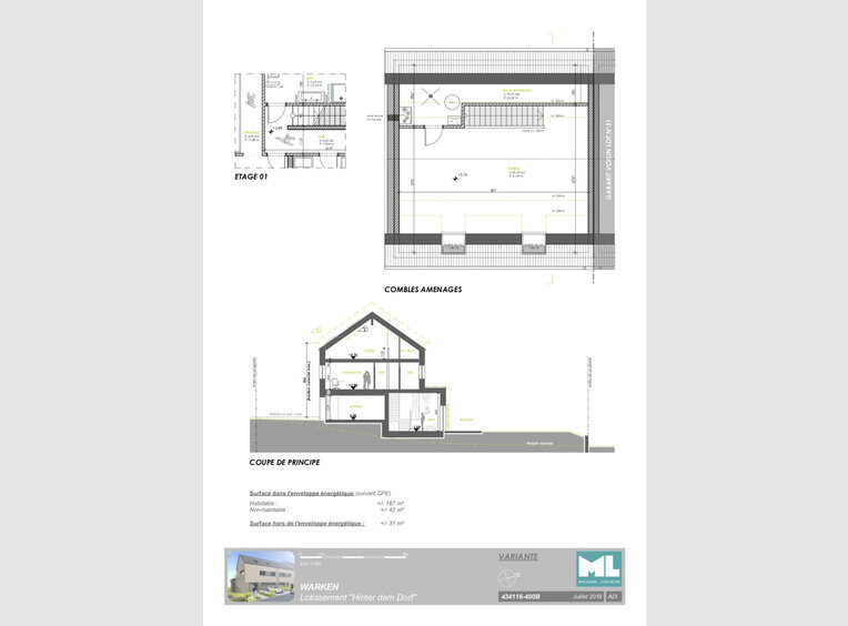 Maison à vendre 3 Chambres à Warken (LU) - Réf. 6462328