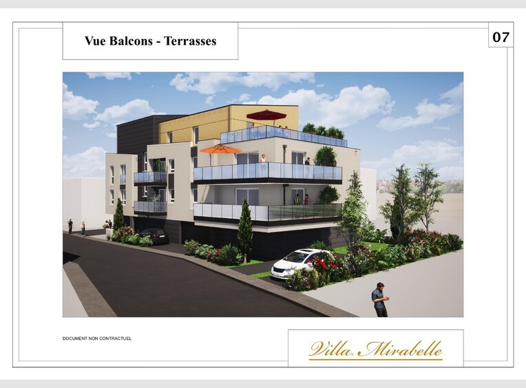 Appartement à vendre F3 à Longeville-lès-Metz (FR) - Réf. 6890120