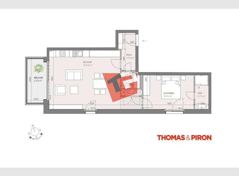 Wohnung zum Kauf 1 Zimmer in Luxembourg (LU) - Ref. 7337880