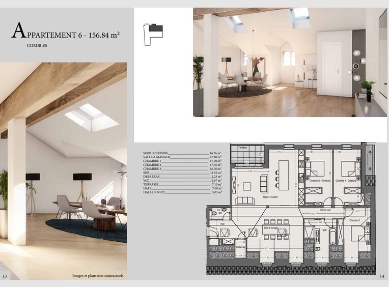 Apartment for sale 3 bedrooms in Mondercange (LU) - Ref. 7202728
