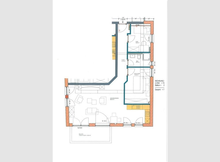 Appartement à louer 3 Pièces à Langsur (DE) - Réf. 7177656
