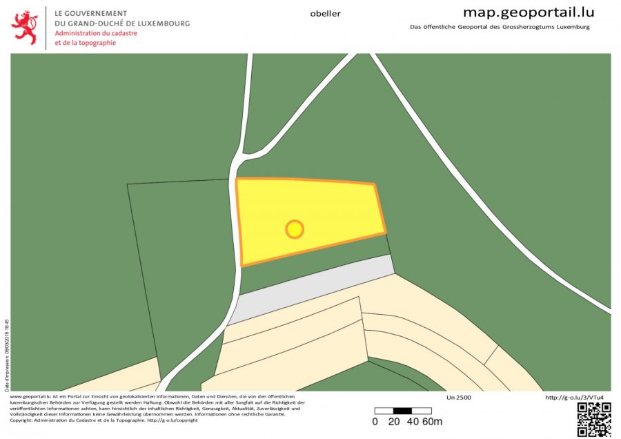Terrain non constructible à vendre à Abweiler