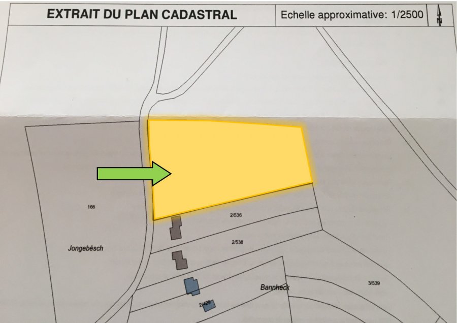 Terrain non constructible à vendre à Abweiler