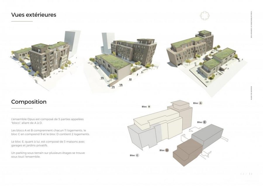 Appartement à vendre 2 chambres à Differdange