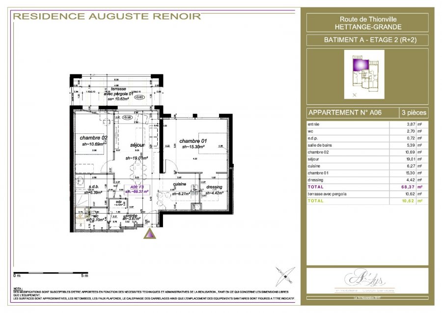 Apartment to sell F3 in Hettange-Grande