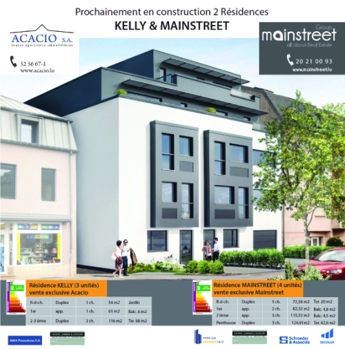 Appartement à vendre 1 chambre à Dudelange