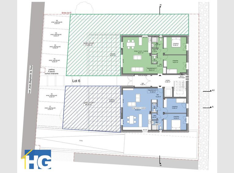 Apartment for sale 3 bedrooms in Junglinster (LU) - Ref. 6696249