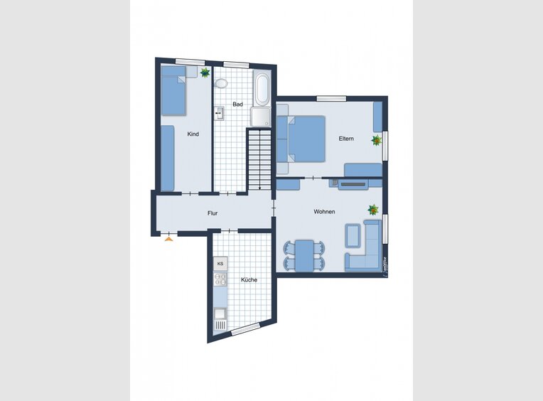 Wohnung zum Kauf 3 Zimmer in Merzig (DE) - Ref. 6204985