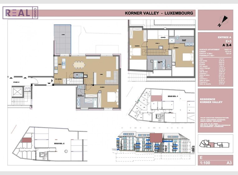 Duplex à vendre 3 Chambres à Luxembourg (LU) - Réf. 6092121