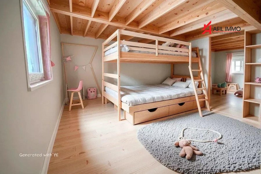 Maison individuelle à vendre 6 chambres à Bous