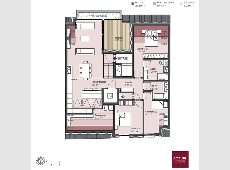 Penthouse for sale 3 bedrooms in Pétange (LU) - Ref. 6697097