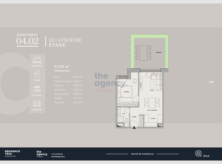 Apartment for sale 1 bedroom in Luxembourg (LU) - Ref. 7002249