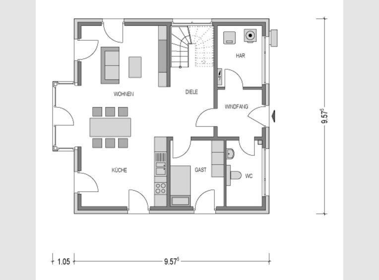 Haus zum Kauf 6 Zimmer in Spangdahlem (DE) - Ref. 6153161