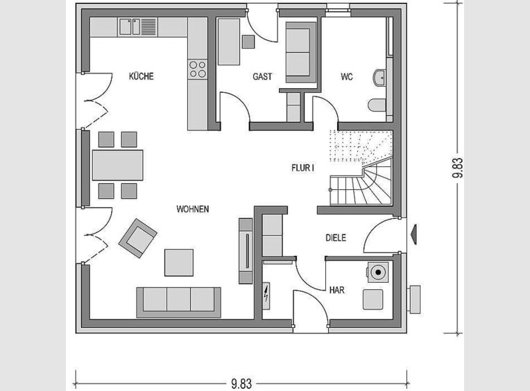 Detached house for sale 6 rooms in Kyllburg (DE) - Ref. 6072521