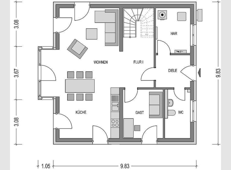 Detached house for sale 6 rooms in Kyllburg (DE) - Ref. 6072521