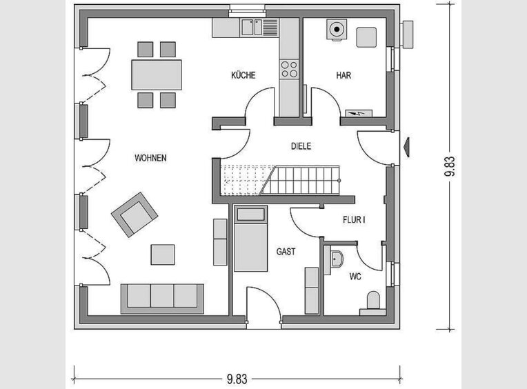 Detached house for sale 6 rooms in Kyllburg (DE) - Ref. 6072521