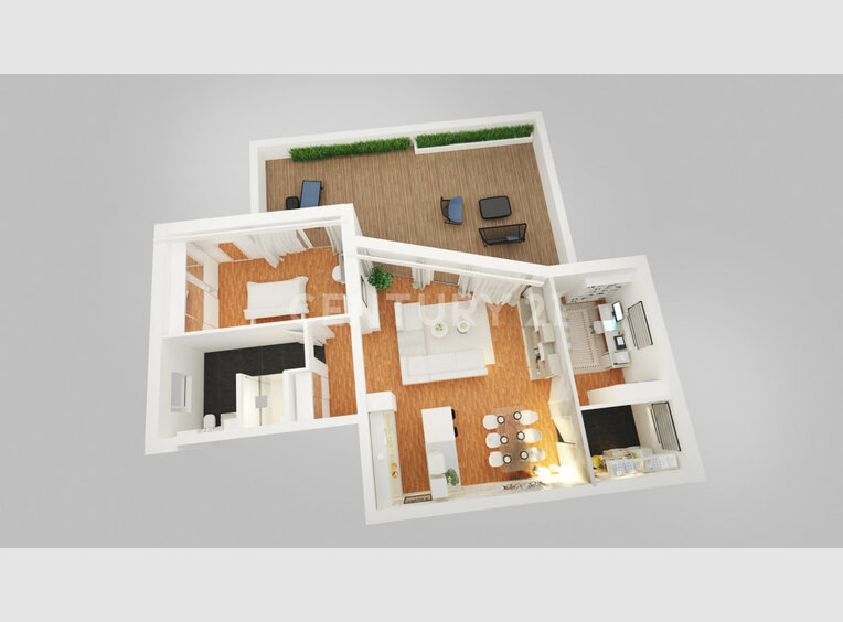 Penthouse à vendre 3 Pièces à Wallerfangen (DE) - Réf. 6545625