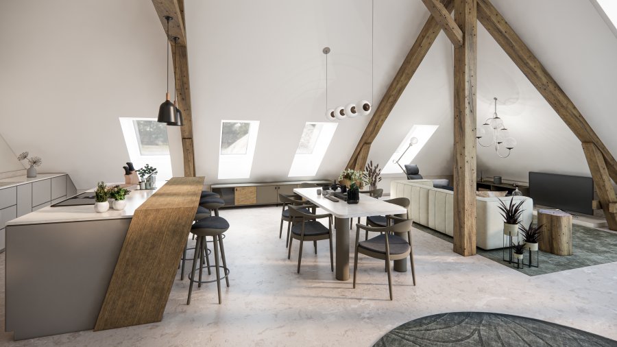 Duplex à vendre 3 chambres à Bastendorf