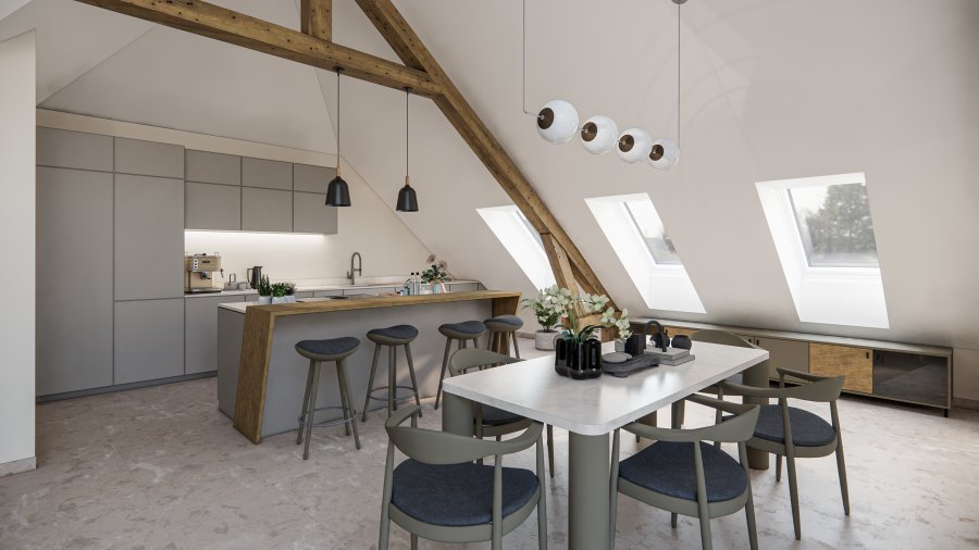 Duplex à vendre 3 chambres à Bastendorf