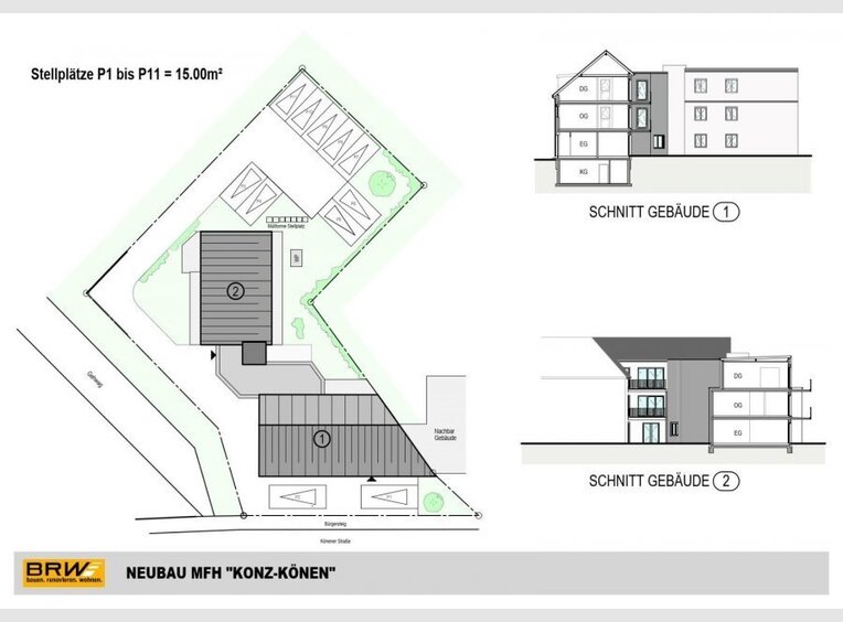Penthouse-Wohnung zum Kauf 2 Zimmer in Konz (DE) - Ref. 6916345