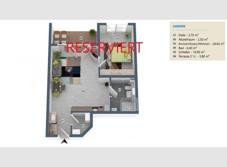 Appartement à vendre 2 Pièces à Palzem (DE) - Réf. 7121162
