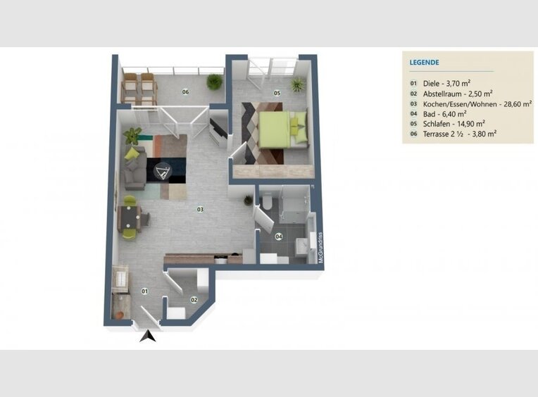 Appartement à vendre 2 Pièces à Palzem (DE) - Réf. 7121162