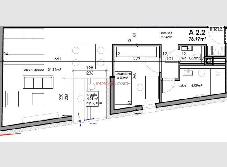 Wohnung zum Kauf 2 Zimmer in Mondorf-Les-Bains (LU) - Ref. 6954250