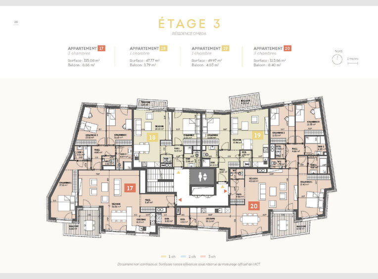 Apartment for sale 3 bedrooms in Schifflange (LU) - Ref. 7193402