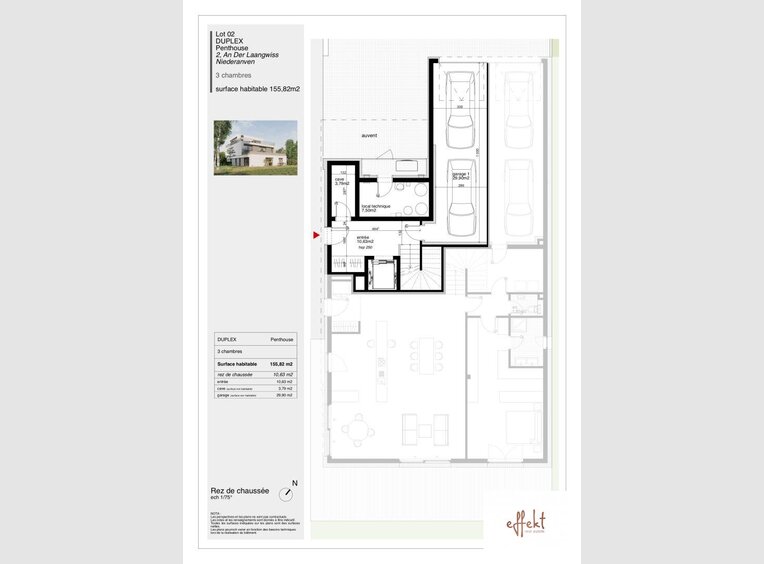Doppelhaushälfte zum Kauf 3 Zimmer in Niederanven (LU) - Ref. 6683450