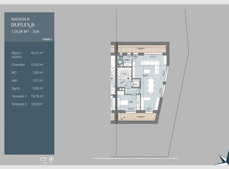 Duplex for sale 2 bedrooms in Junglinster (LU) - Ref. 7144026