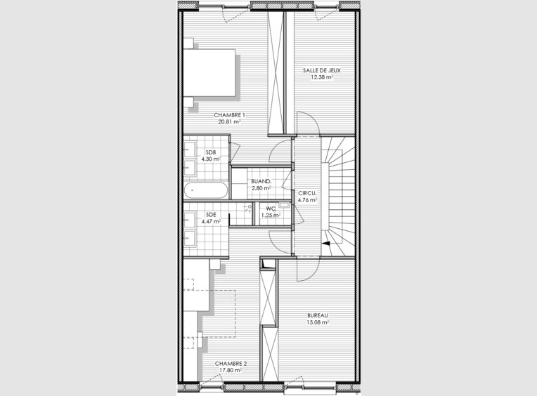 House for sale 4 bedrooms in Peppange (LU) - Ref. 6625370
