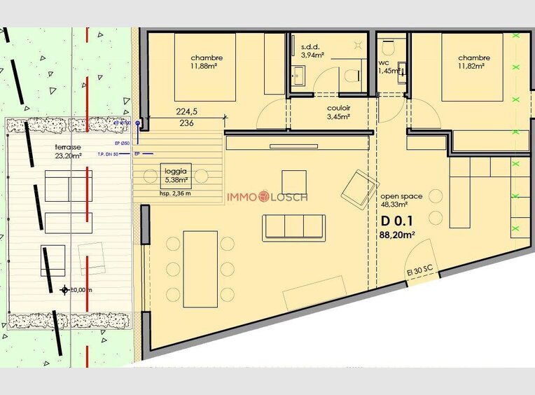 Wohnung zum Kauf 2 Zimmer in Mondorf-Les-Bains (LU) - Ref. 6936458