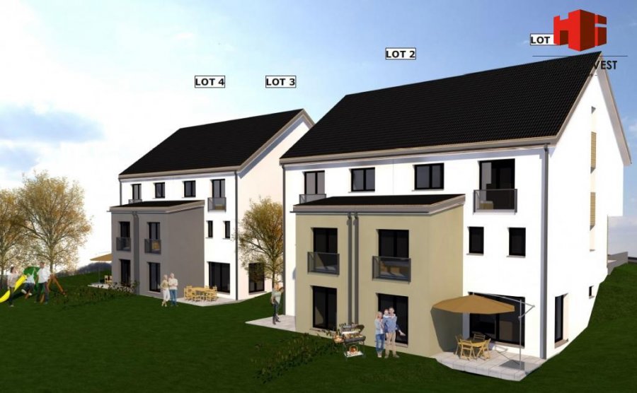 Maison jumelée à vendre 4 chambres à Eschdorf