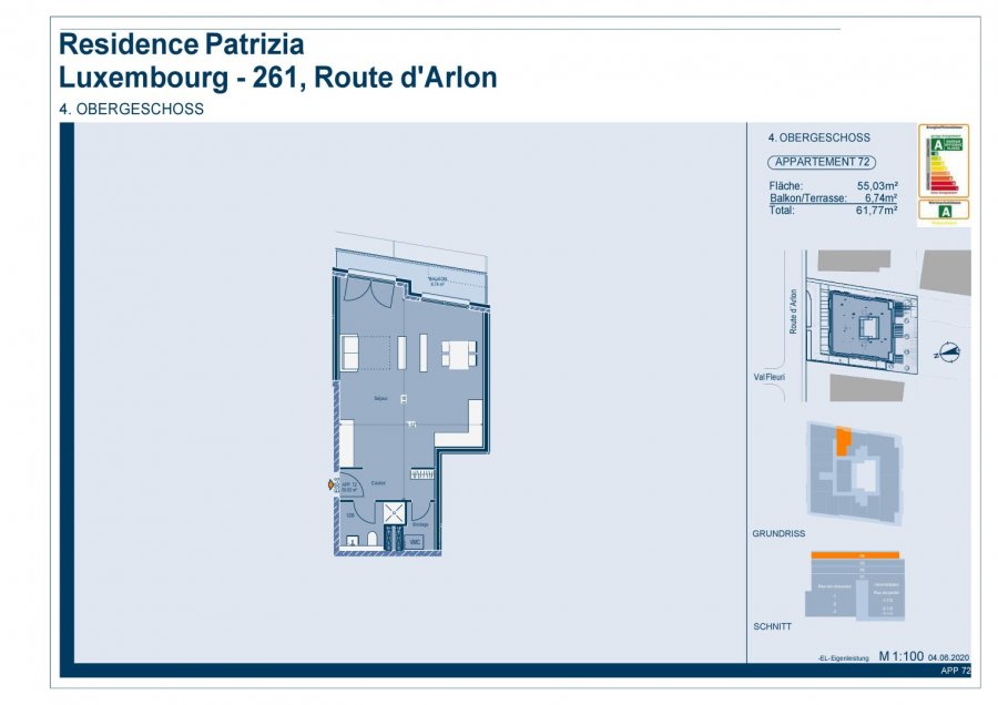 Loft à vendre à Luxembourg-Belair