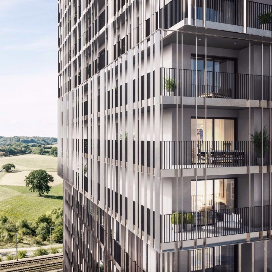 Apartment Block Omnia Tower Belval Athome Apartment Block For 0 Bedroom 46 36 To 102 87 M² Belval Photo 3