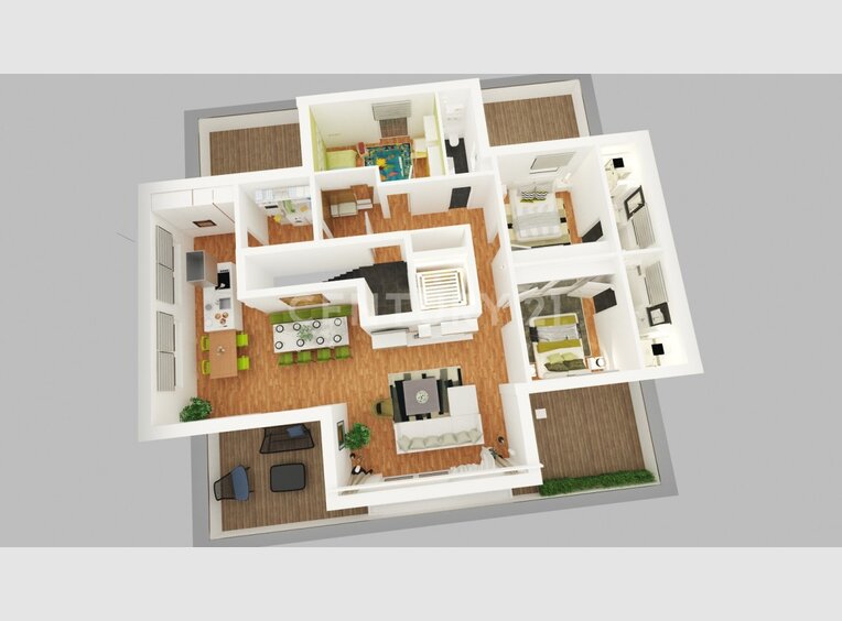 Penthouse à vendre 4 Pièces à Wallerfangen (DE) - Réf. 6545626