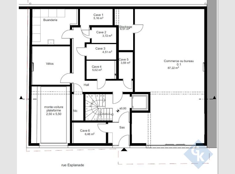 Bureau à vendre à Diekirch (LU) - Réf. 6067418