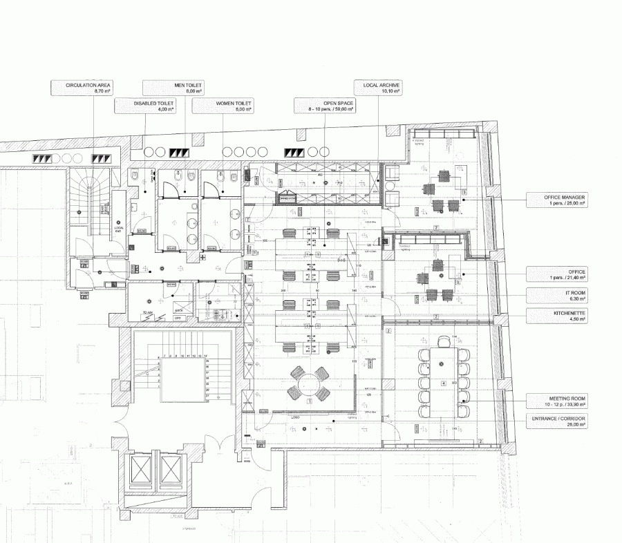 office to let in Luxembourg-Centre ville