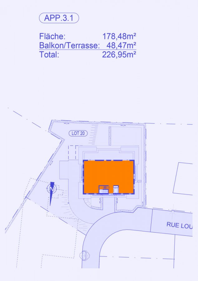 Penthouse à vendre 4 chambres à Strassen