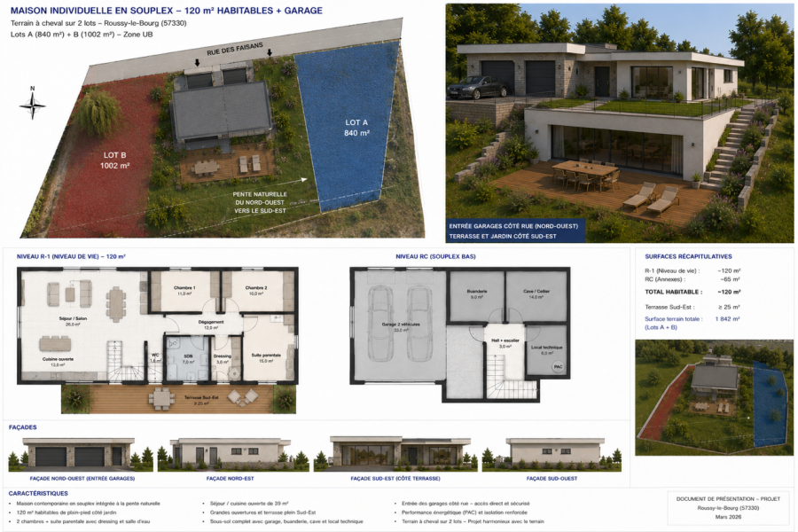 Terrain constructible