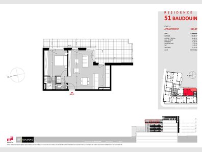 Appartement à vendre 1 Chambre à Luxembourg-Hollerich - Réf. 6722298