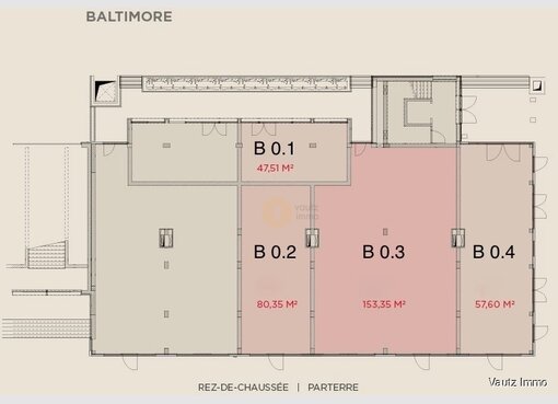 Bureau à louer à Wasserbillig (LU) - Réf. 6626042