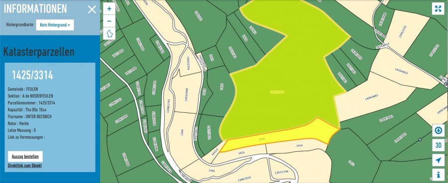 Kein Bauland zu verkaufen in Niederfeulen