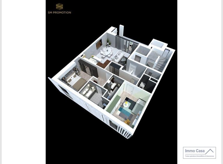 Penthouse-Wohnung zum Kauf 2 Zimmer in Luxembourg (LU) - Ref. 6694667