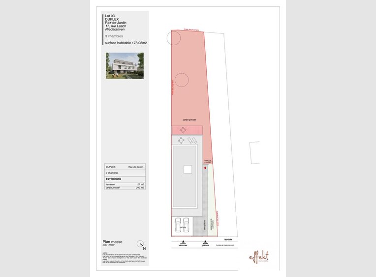 Apartment for sale 3 bedrooms in Niederanven (LU) - Ref. 6683659
