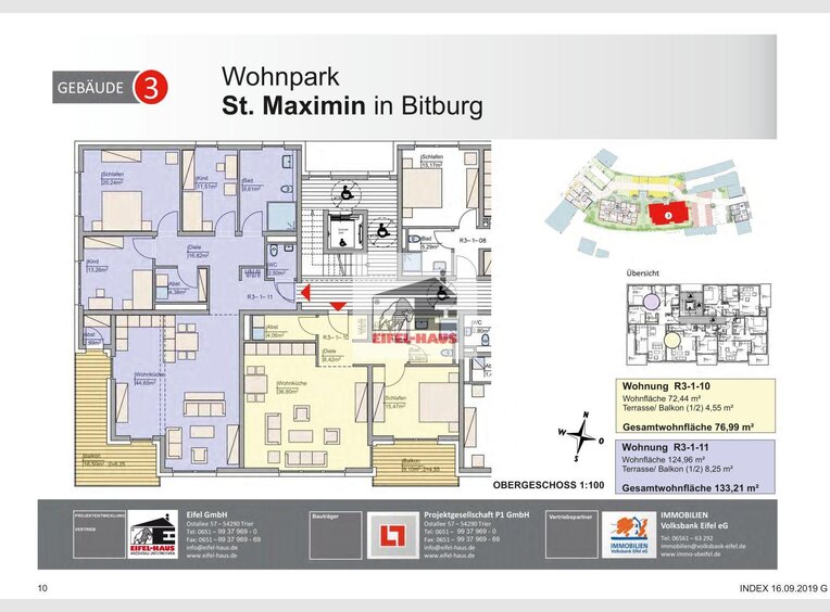 Wohnung zum Kauf 3 Zimmer in Bitburg (DE) - Ref. 6818619