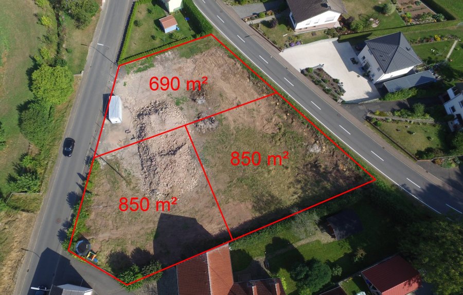 Terrain constructible à vendre à Mettendorf