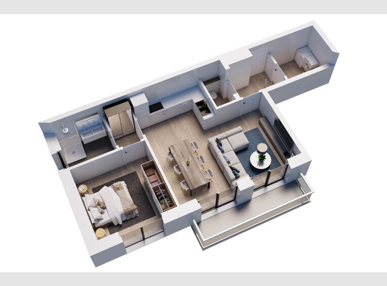 Wohnung zum Kauf 1 Zimmer in Wemperhardt (LU) - Ref. 6604987