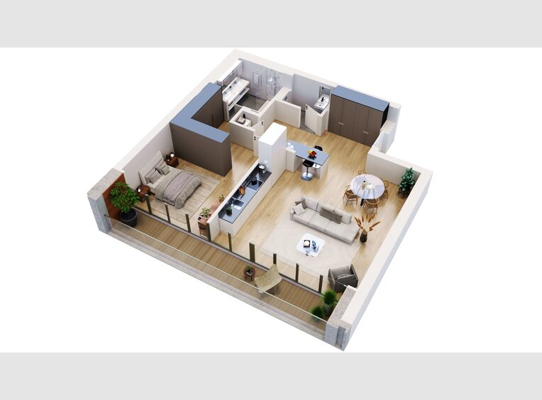 Wohnung zum Kauf 1 Zimmer in Luxembourg (LU) - Ref. 6676203